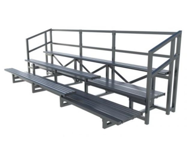 Aluminium Grandstand Seating - 3 Tier
