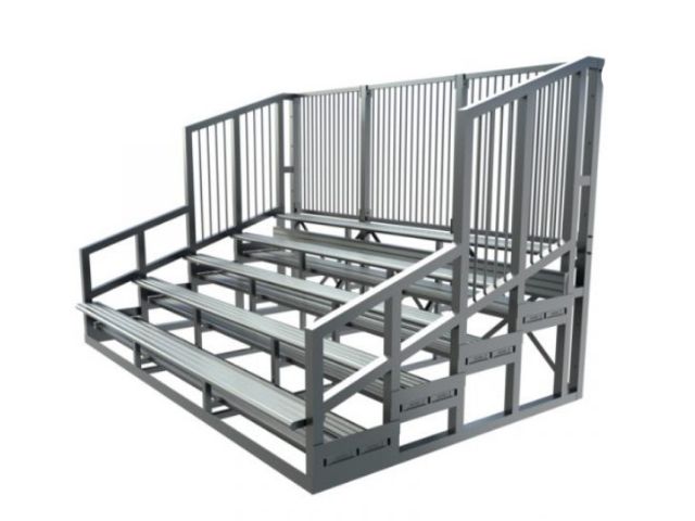 Aluminium Grandstand Seating - 5 Tier