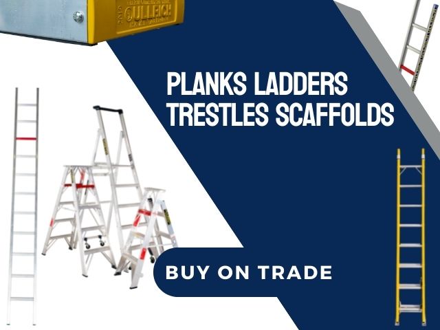 ladders planks trestles scaffolds 