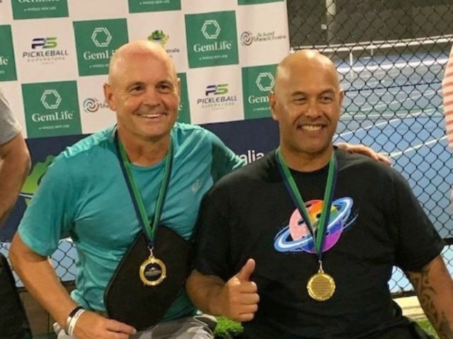 Image 3 for Pickleball Gold Medalist Pat and Dion